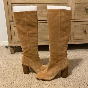 Sam Edelman Camellia Camel Suede boots